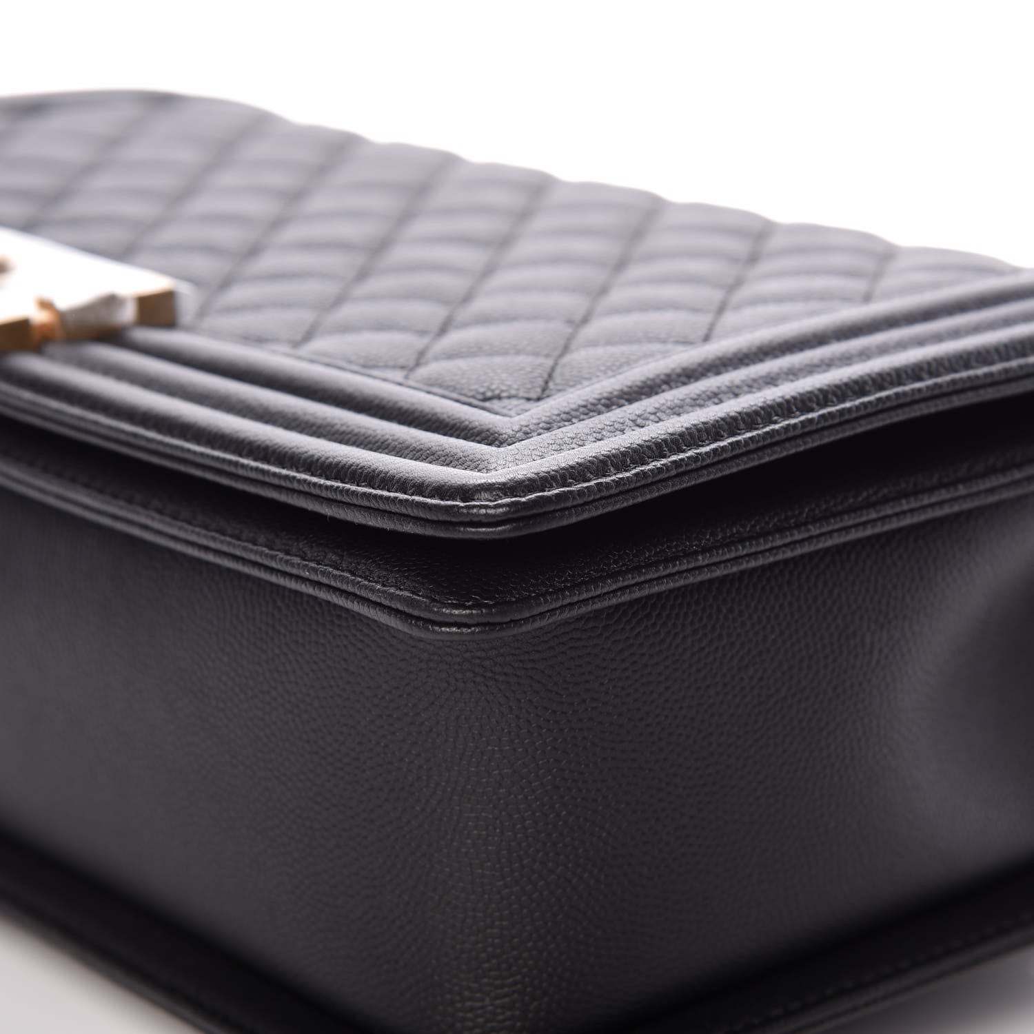 Chanel Caviar Quilted New Medium Boy Flap Black 9 of 12