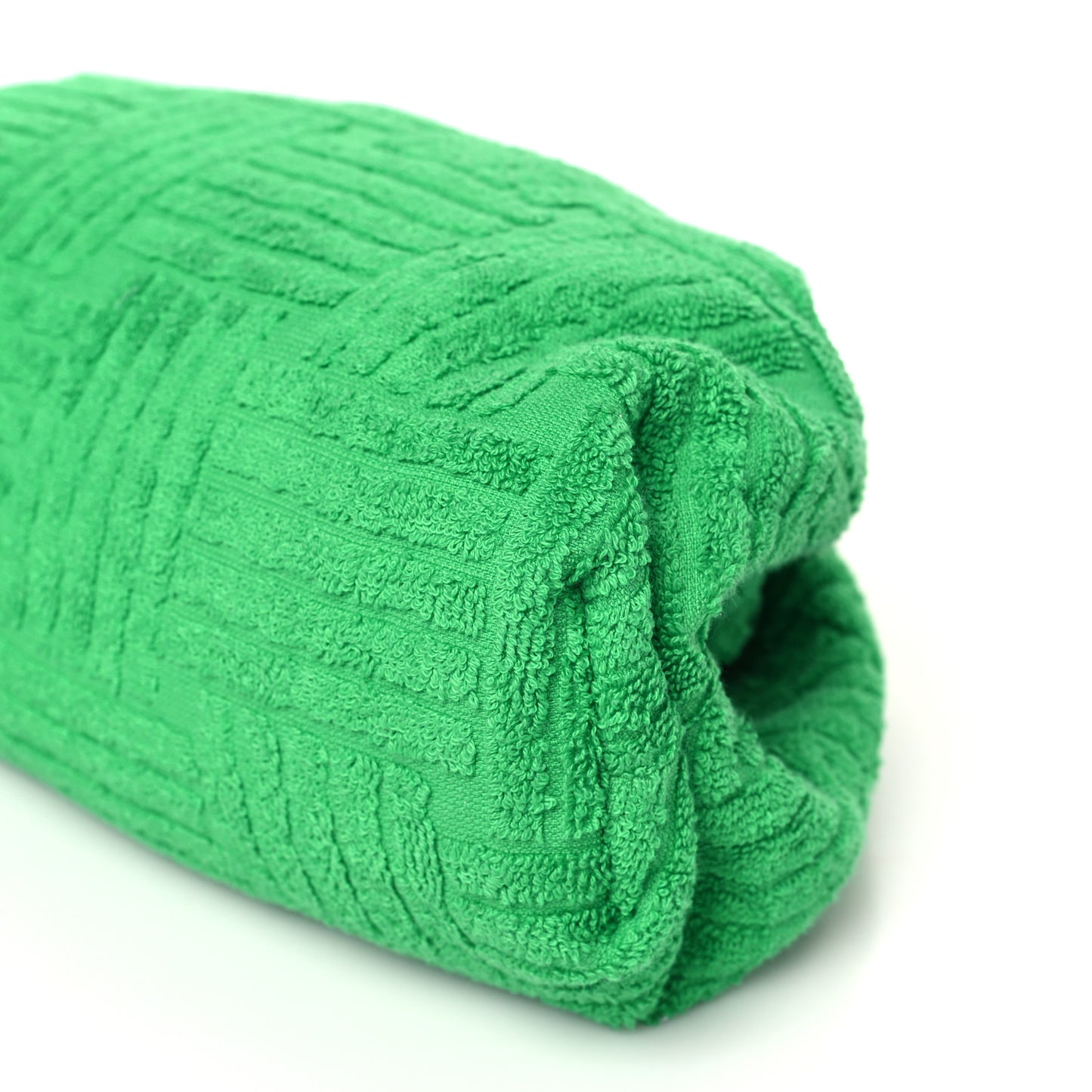 Sponge Fabric The Pouch Clutch Grass