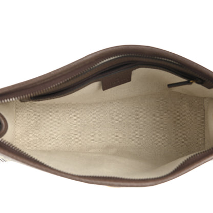 Gucci GG Supreme Monogram Web Toiletry Case Brown 7 of 11