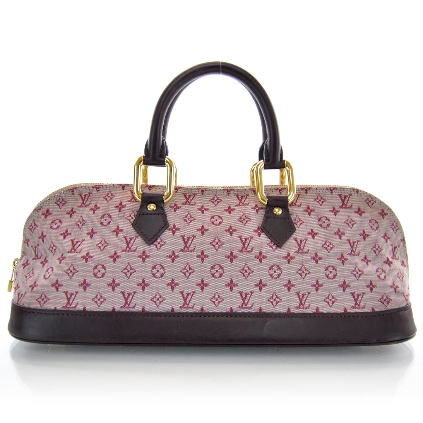 Mini Monogram Alma Long Cherry