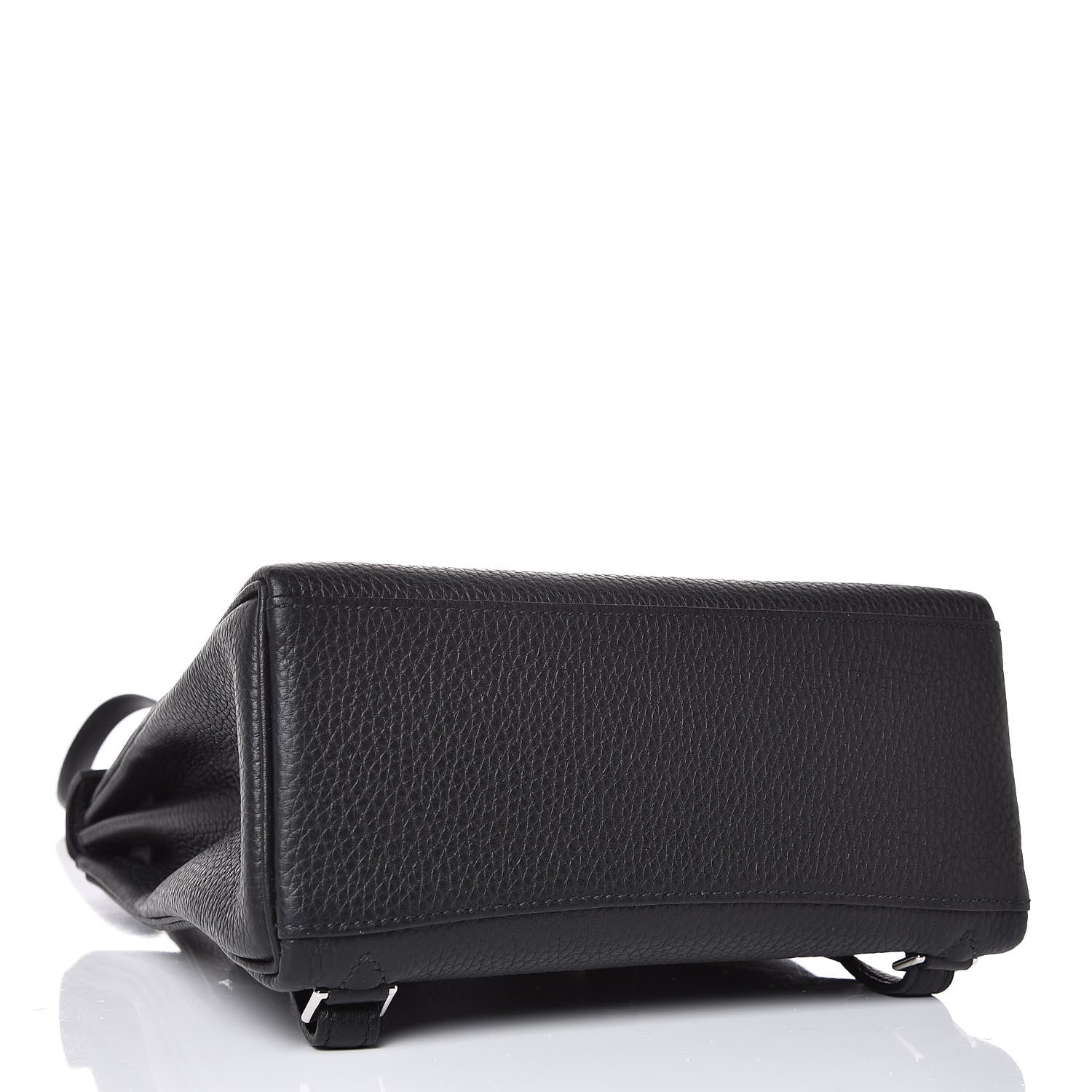 Hermes Taurillon Clemence Kelly Ado Backpack Black 4 of 8