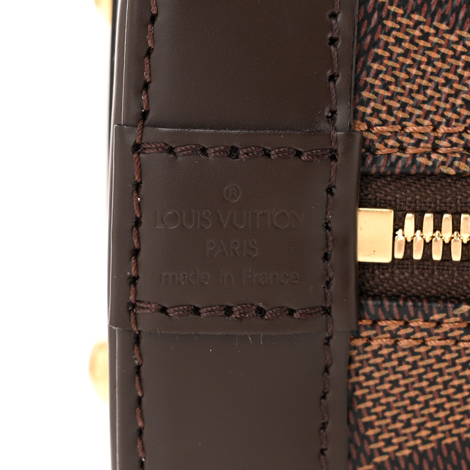 Louis Vuitton Damier Ebene Alma BB 6 of 10