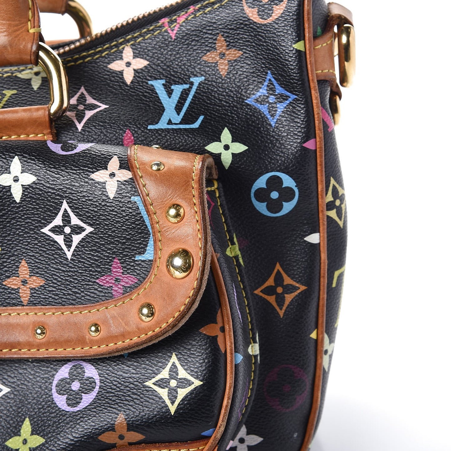 Monogram Multicolor Rita Black