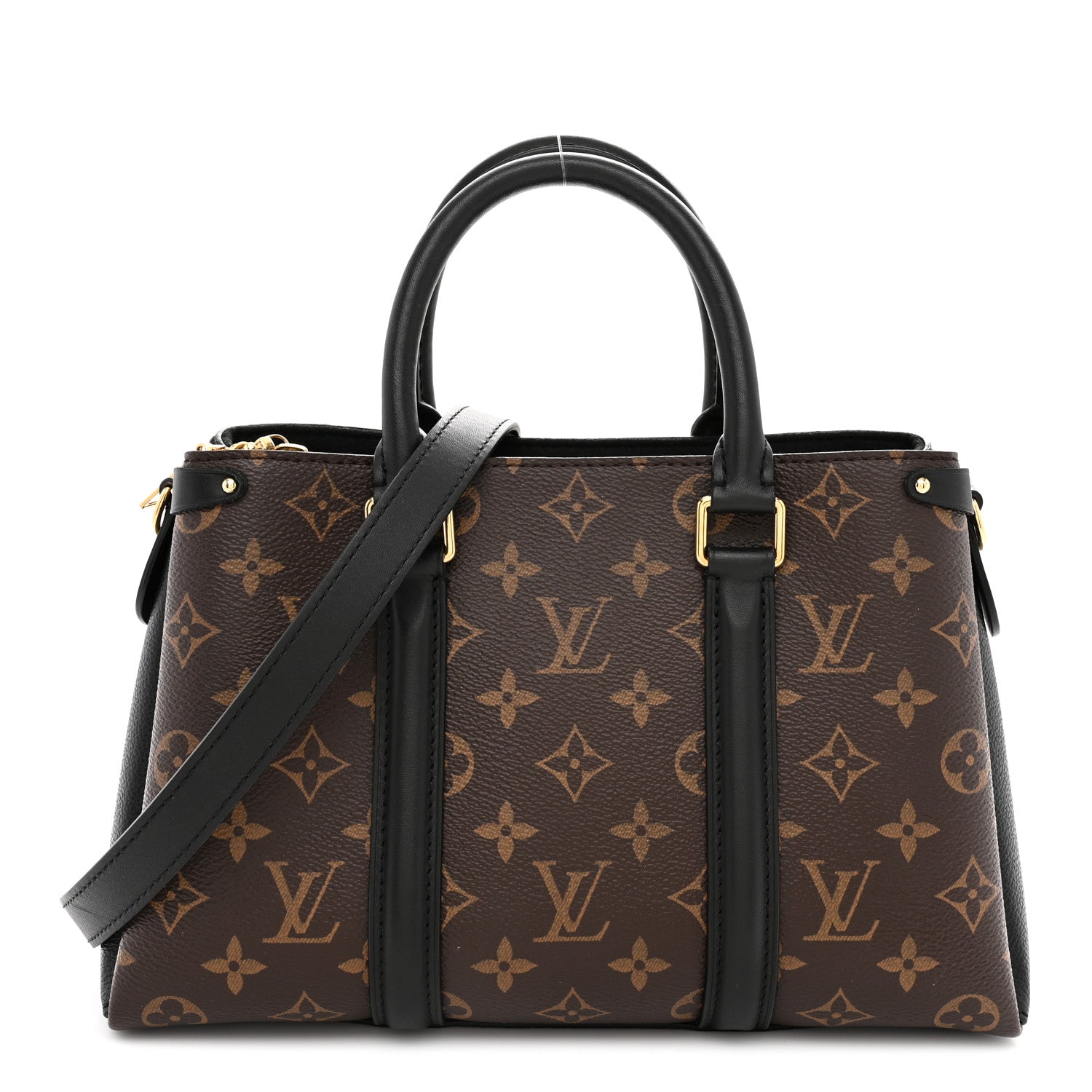 Louis Vuitton Monogram Soufflot BB Black 1 of 11