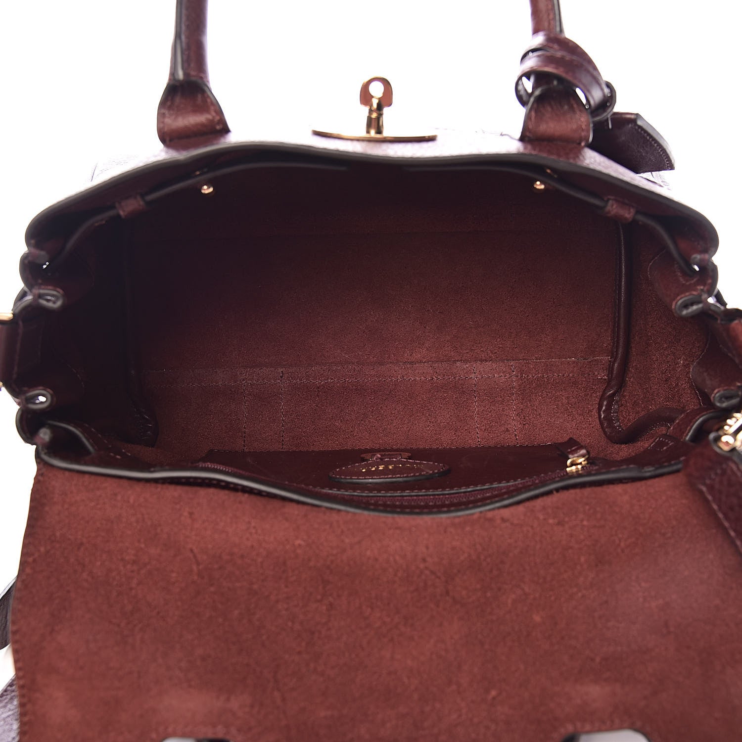 Mulberry Vegetable Tanned Calfskin Small Bayswater Oxblood 5 of 21