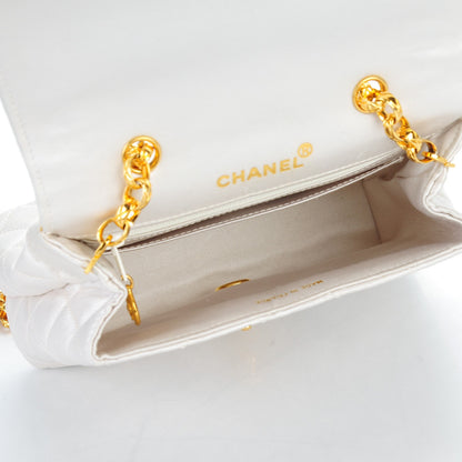 Chanel Satin Quilted Small Single Flap 5 of 9