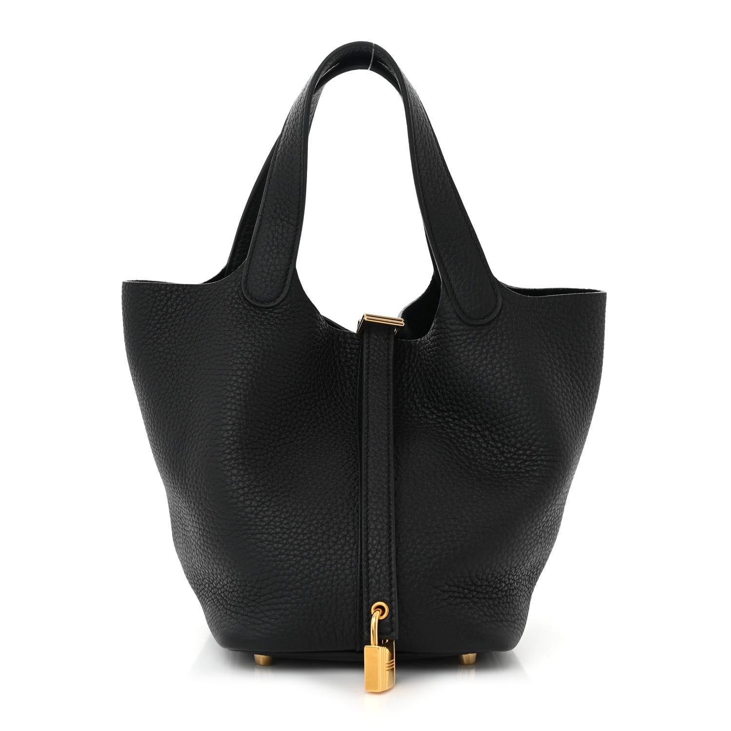 Hermes Taurillon Clemence Picotin Lock 18 PM Black 1 of 11