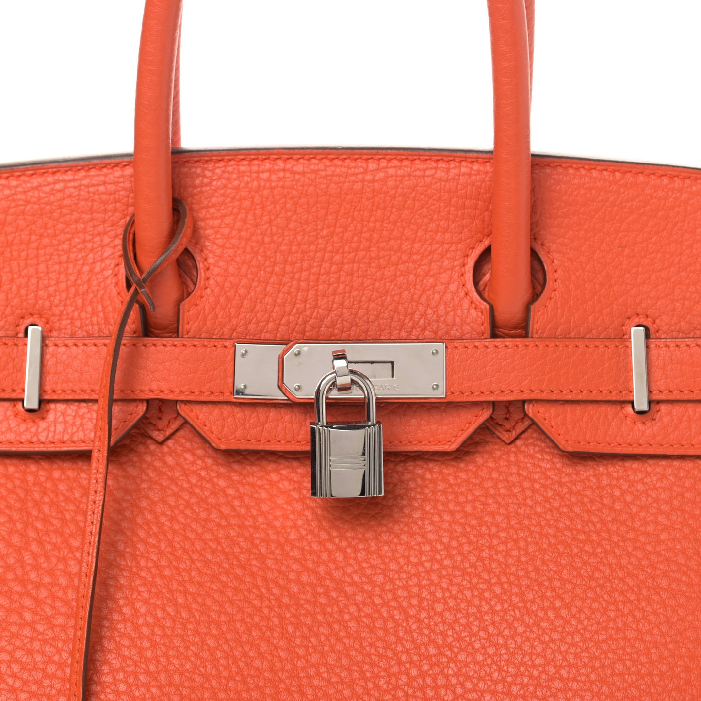 Taurillon Clemence Birkin 30 Capucine