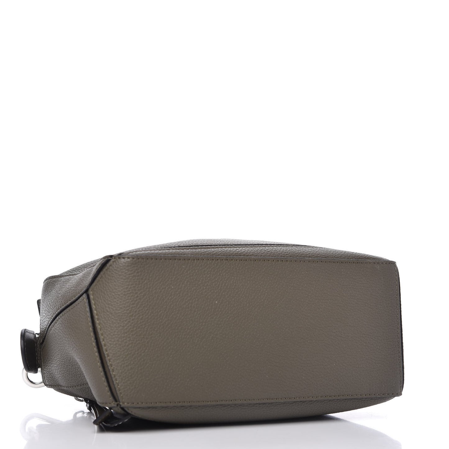 Calfskin Small Puzzle Bag Khaki Green