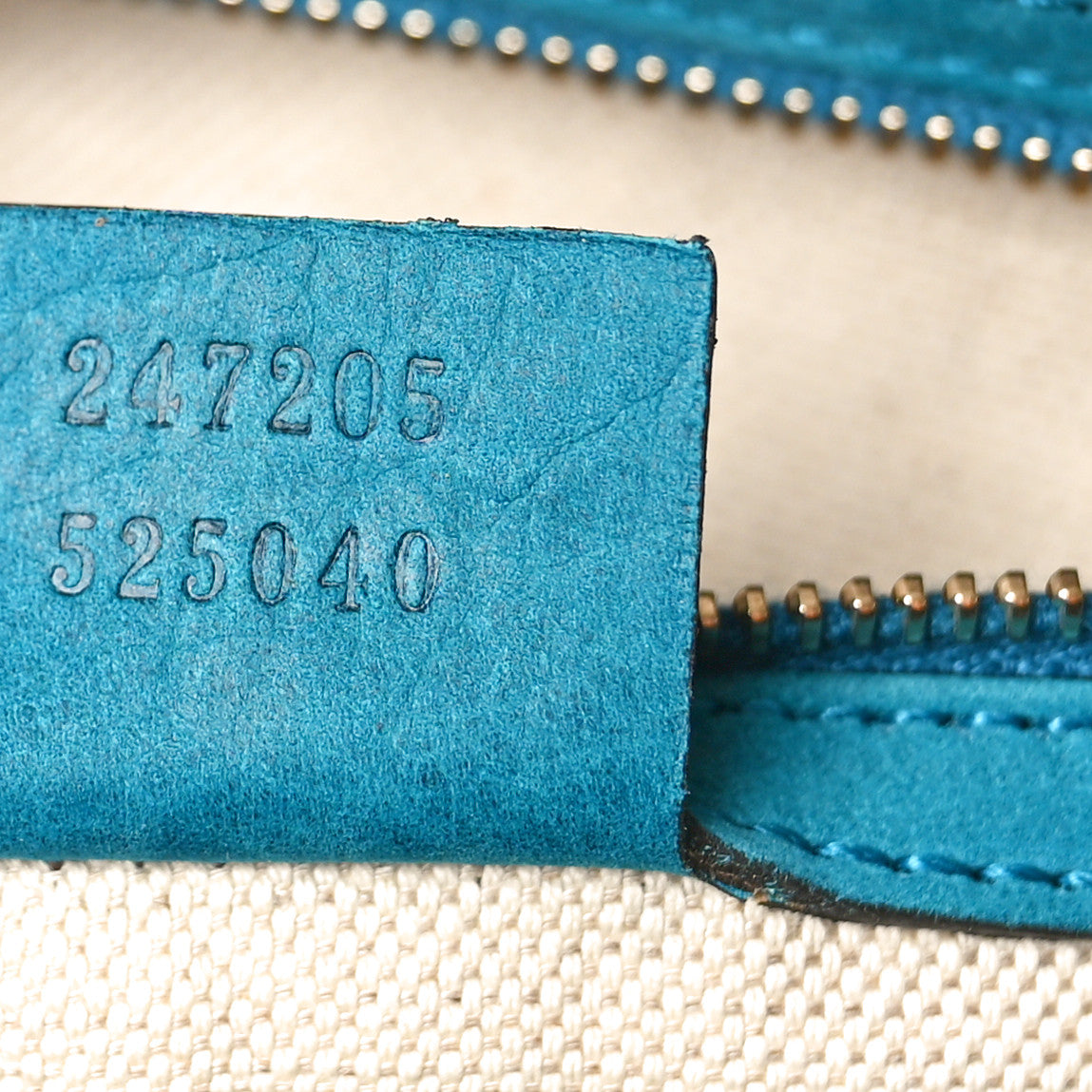 Monogram Vintage Web Medium Boston Teal