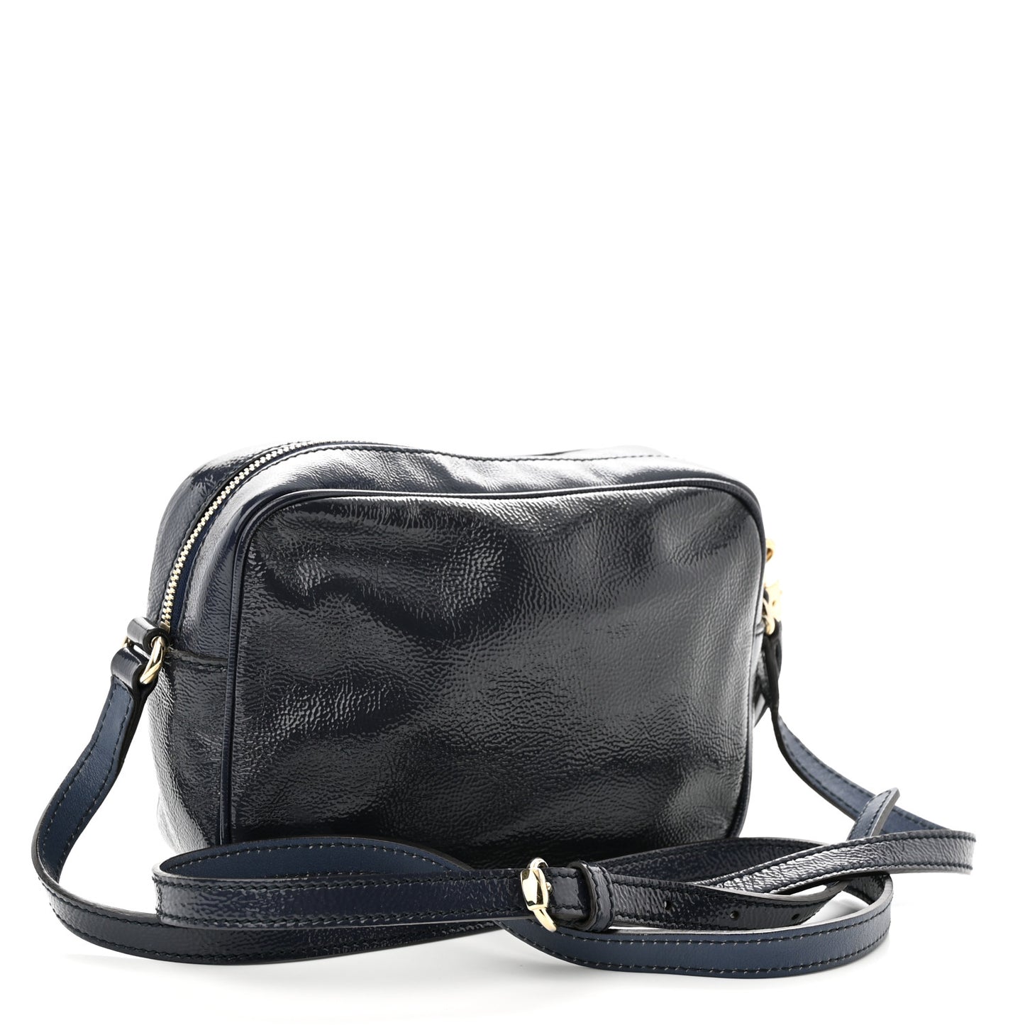 Vernice Naplack Small Soho Disco Bag Uniform Blue