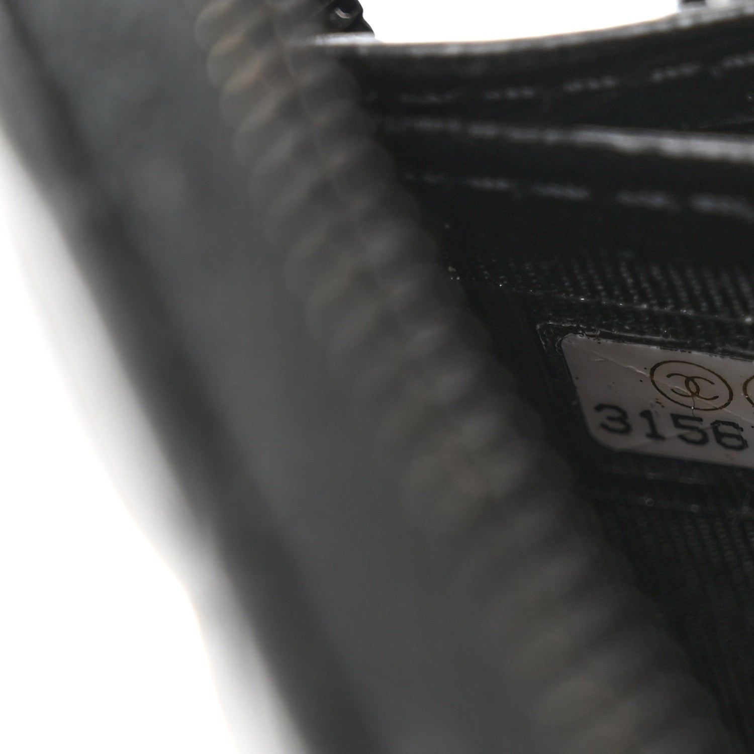 Chanel Lambskin Quilted Large Gusset Zip Around Wallet So Black 8 of 13