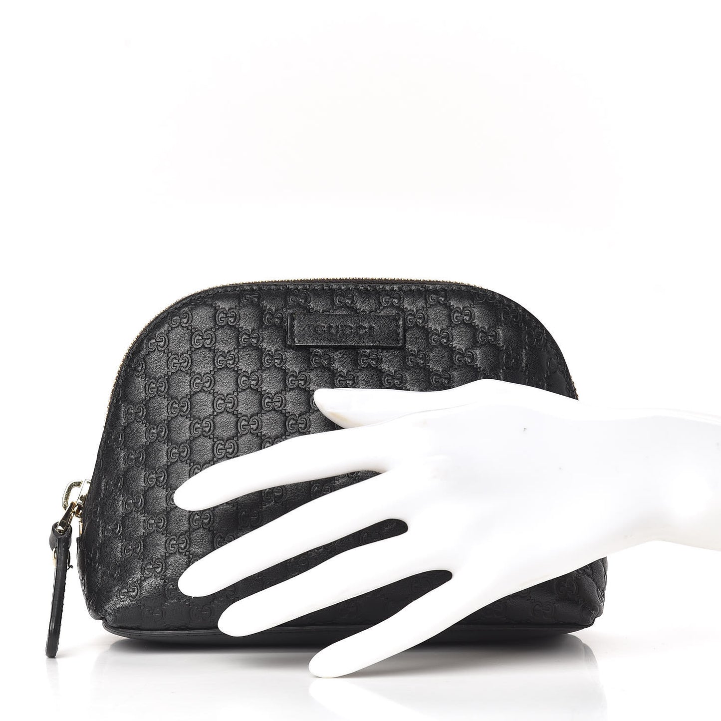 Microguccissima GG Cosmetic Case Black