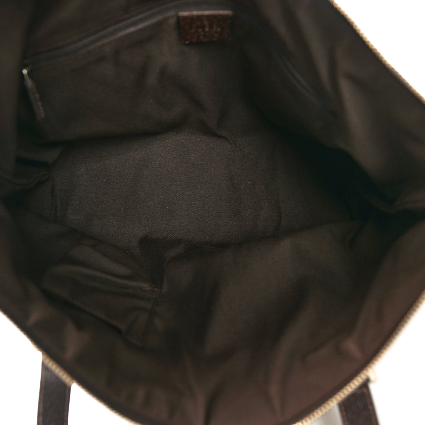 Monogram Medium Abbey Tote Brown