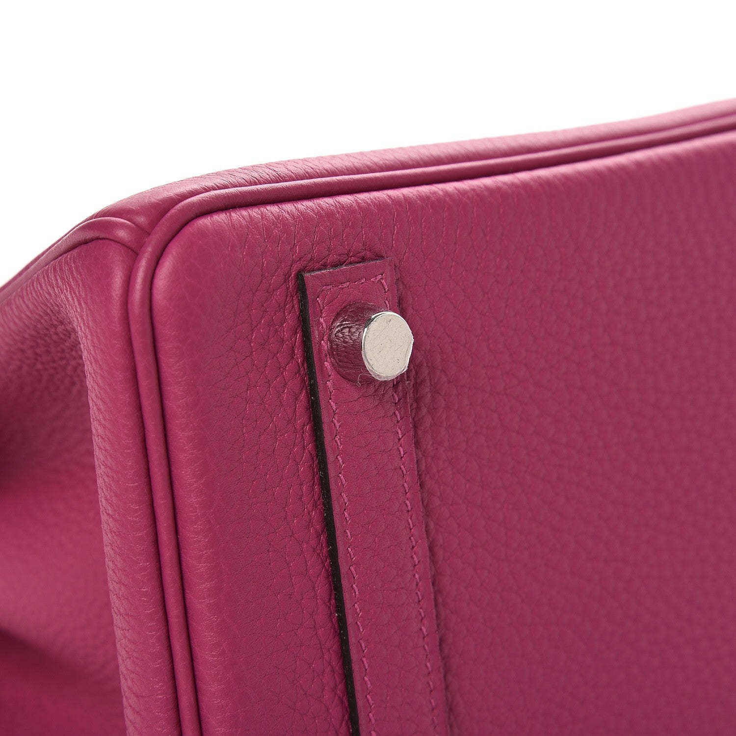 Hermes Togo Birkin 25 Rose Pourpre 35 of 36