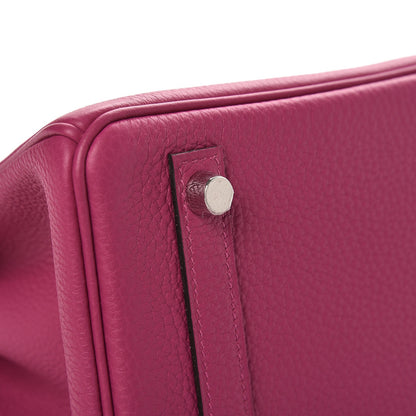 Hermes Togo Birkin 25 Rose Pourpre 35 of 36