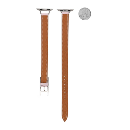 Hermes Swift 32mm Apple Watch Double Tour Hapi Band Mauve Pale 2 of 4