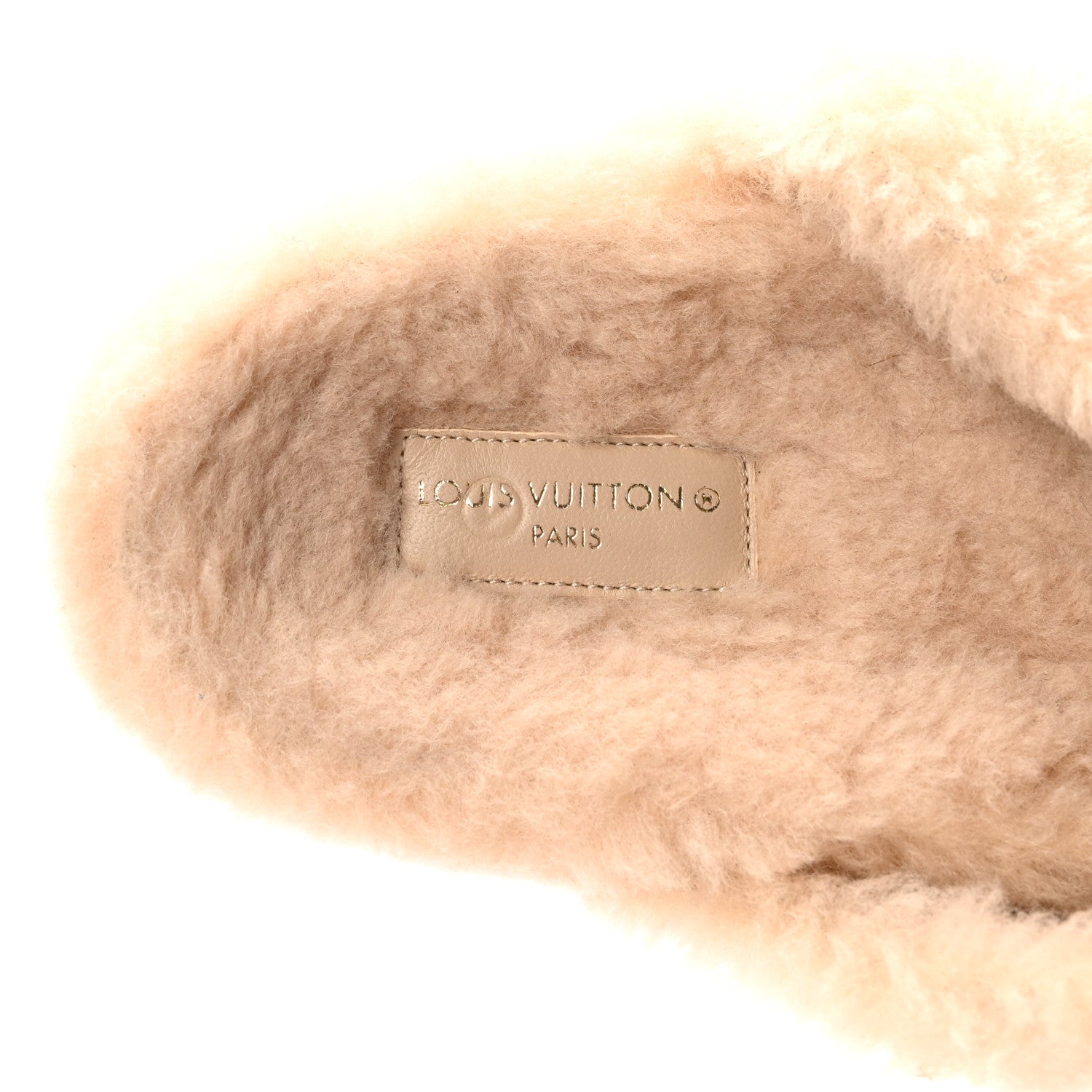 Louis Vuitton Nylon Monogram Shearling Pillow Comfort Mule 40 Cacao Brown 8 of 8