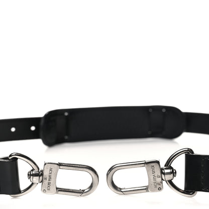 Louis Vuitton Calfskin Adjustable Shoulder Strap Black 3 of 3