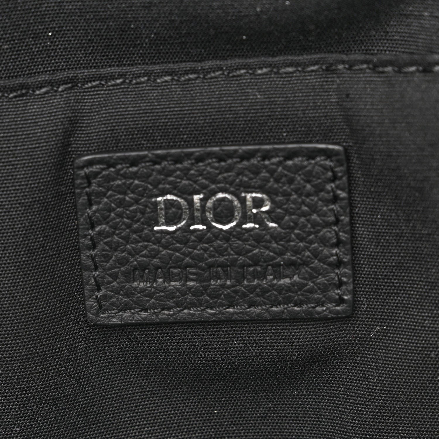 Christian Dior Oblique Calfskin Rider Backpack Beige Black 6 of 9
