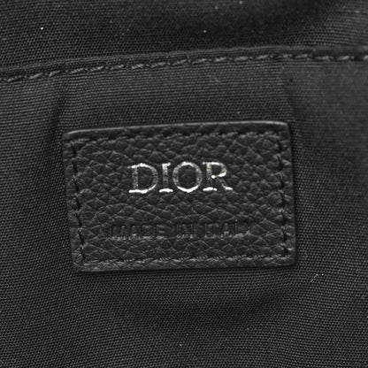 Christian Dior Oblique Calfskin Rider Backpack Beige Black 6 of 9
