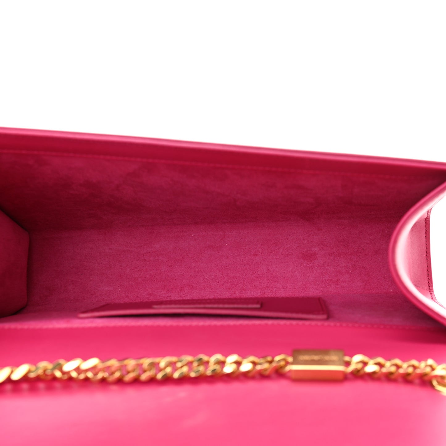 Smooth Calfskin Medium Classic Monogram Kate Tassel Satchel Fuchsia