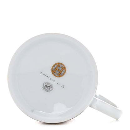 Hermes Porcelain Mosaique au 24 Mug Gold 4 of 7