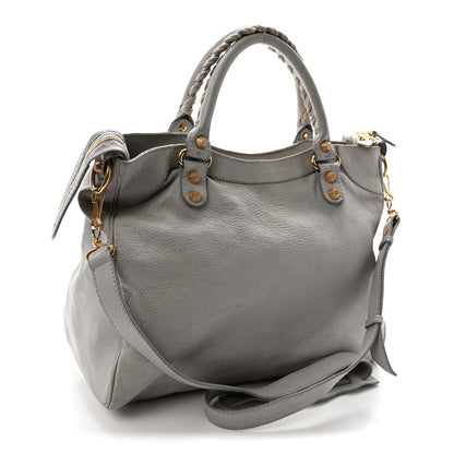 Balenciaga Chevre Giant 12 Gold Hardware Hamilton Velo Gris Ciment 4 of 15