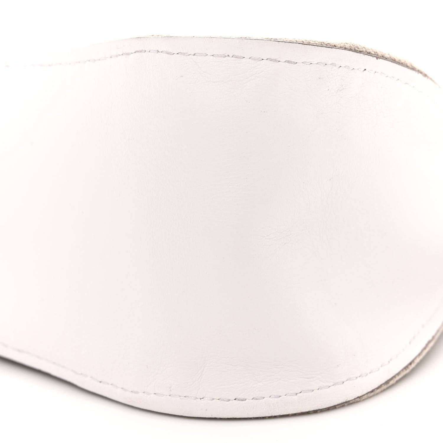 Chloe Canvas Calfskin Small Marcie Satchel White 10 of 22