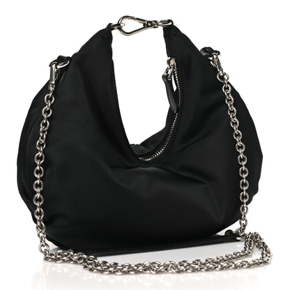 Prada Tessuto Nylon Saffiano Re-Edition 2006 Shoulder Bag Black 3 of 10