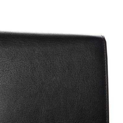 Saint Laurent Calfskin Monogram Large Belle De Jour Clutch Black 7 of 10