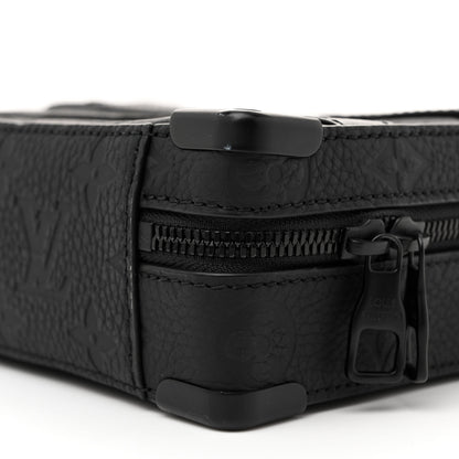 Louis Vuitton Taurillon Monogram Solar Ray Soft Trunk Black 9 of 10