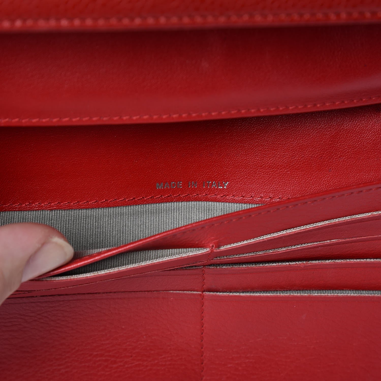 Chanel Caviar Timeless CC Large Flap Wallet Red 14 of 15