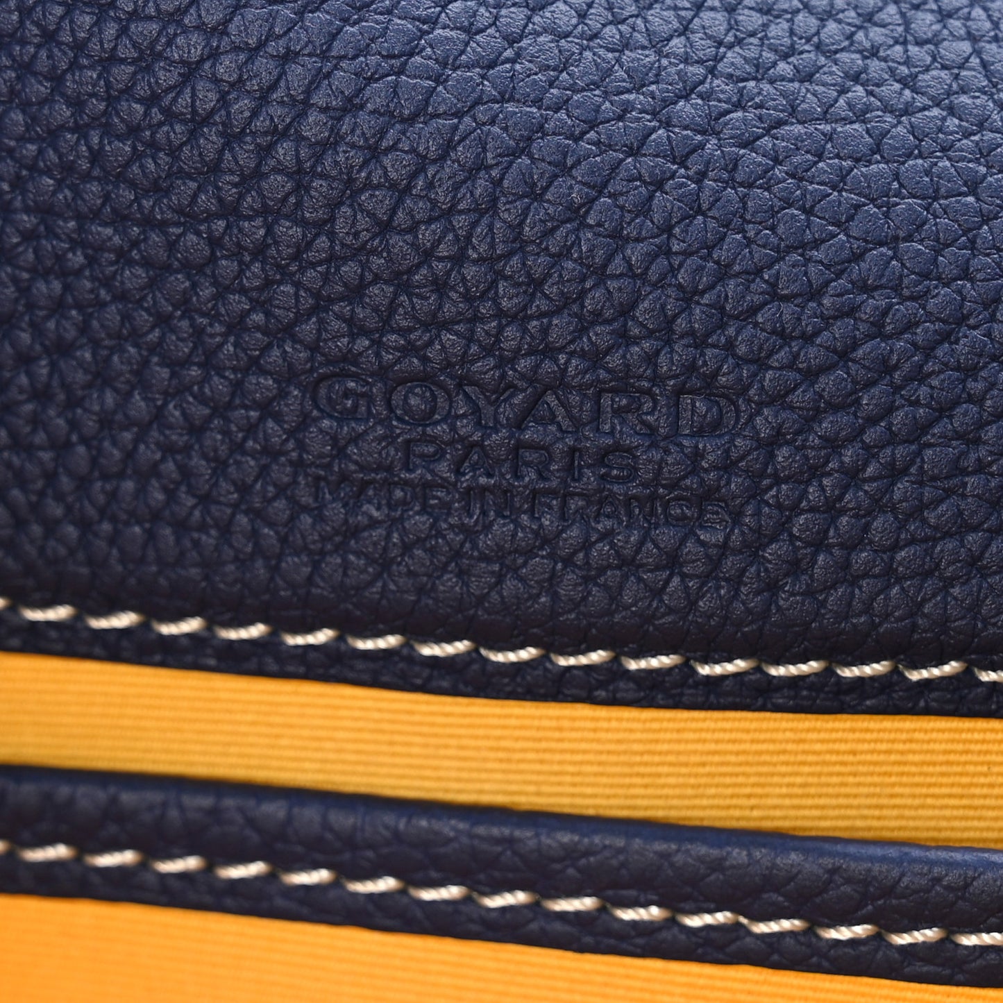 Goyardine Belvedere II PM Messenger Bag Navy