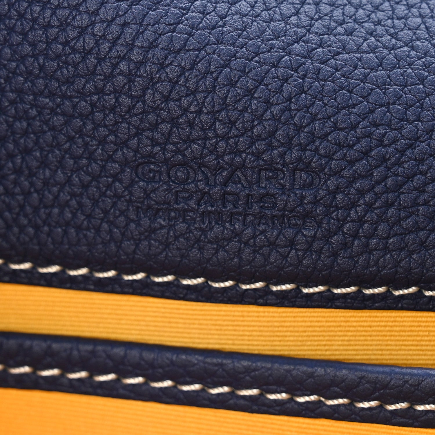Goyard Goyardine Belvedere II PM Messenger Bag Navy 6 of 9