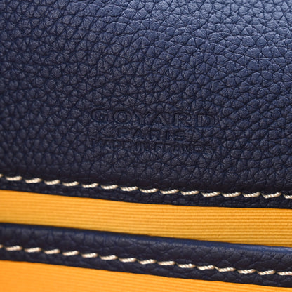 Goyard Goyardine Belvedere II PM Messenger Bag Navy 6 of 9