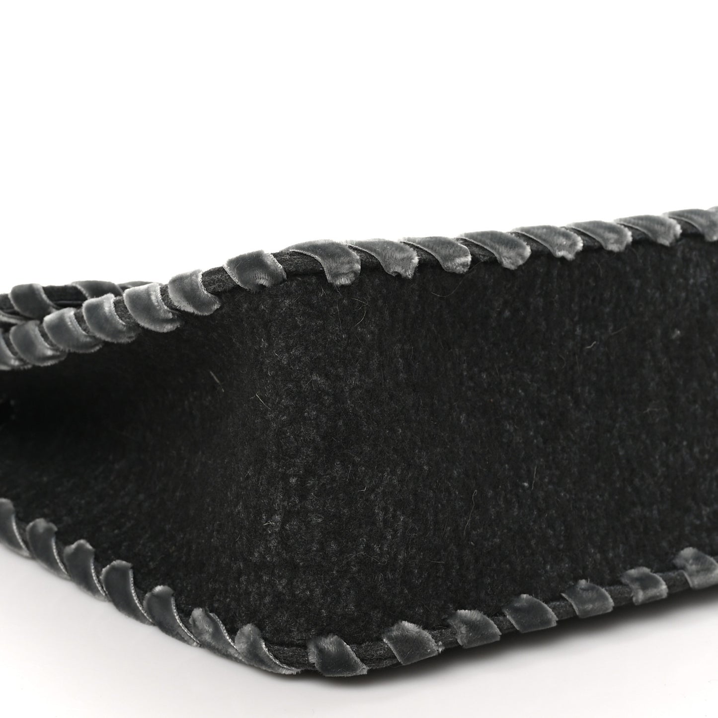 Fancy Felt Flap Grey
