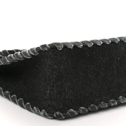 Chanel Fancy Felt Flap Grey 9 of 10