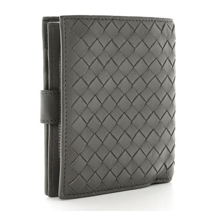 Bottega Veneta Nappa Intrecciato Mini Wallet Grey 3 of 12