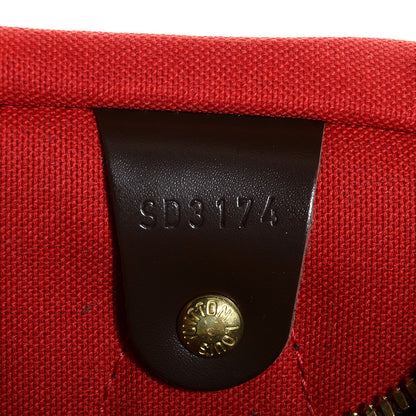 Louis Vuitton Damier Ebene Speedy Bandouliere 25 7 of 9