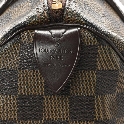 Louis Vuitton Damier Ebene Speedy 30 6 of 10