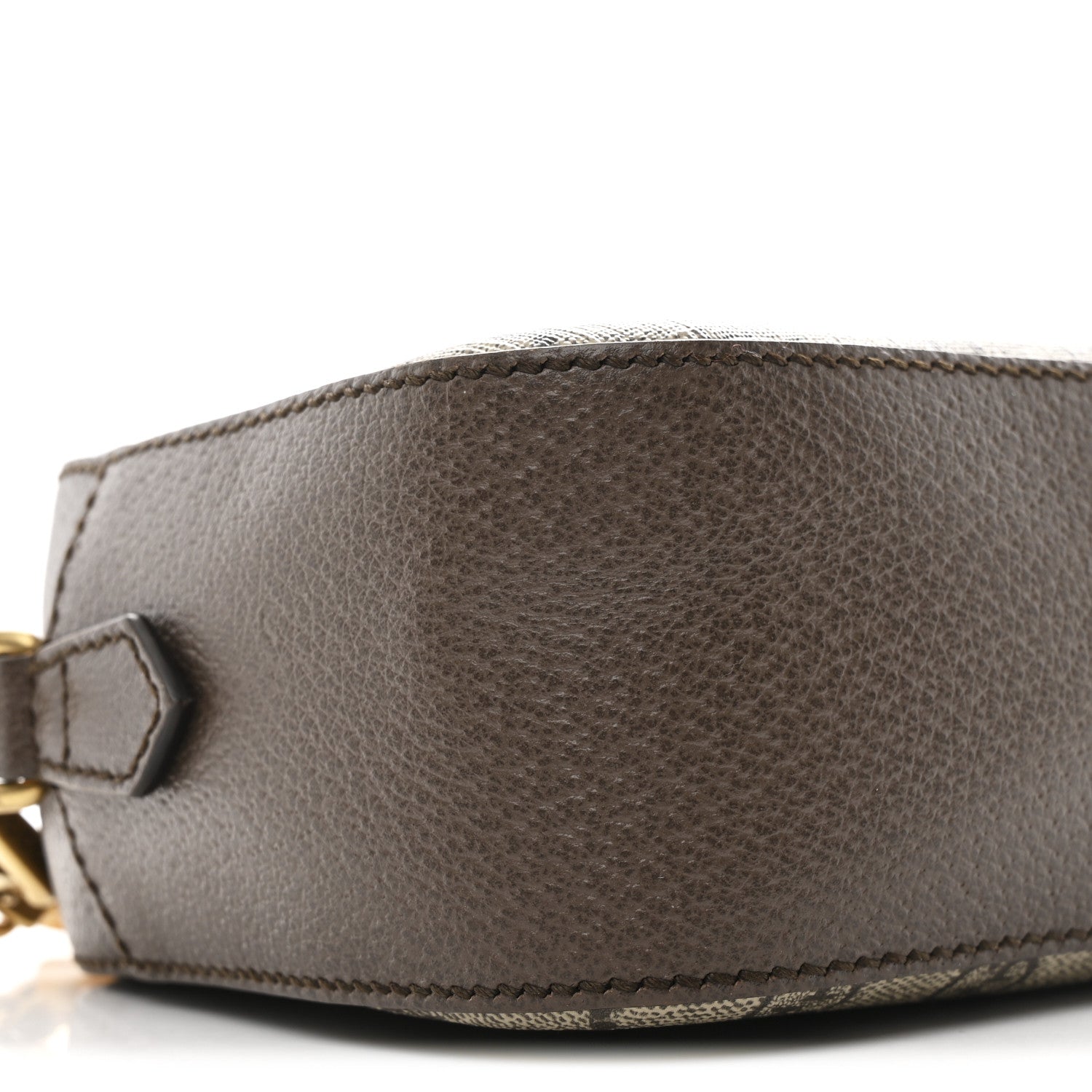 Gucci GG Supreme Monogram Web Neo Vintage Shoulder Bag Beige New Acero Crop 9 of 11