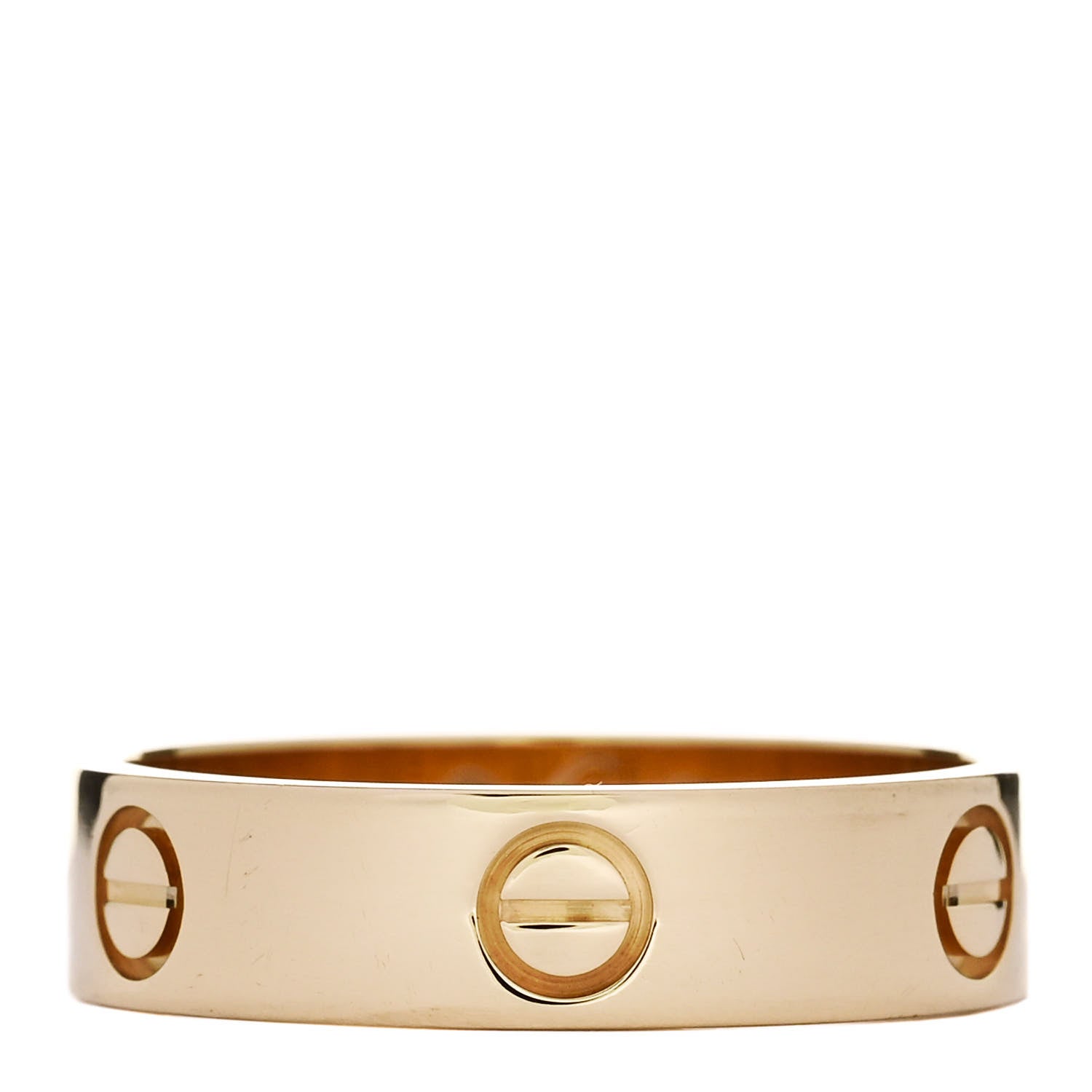 Cartier 18K Yellow Gold 5.5mm LOVE Ring 62 10 1 of 5