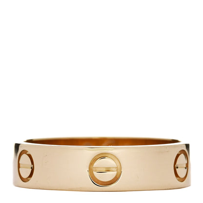 Cartier 18K Yellow Gold 5.5mm LOVE Ring 62 10 1 of 5
