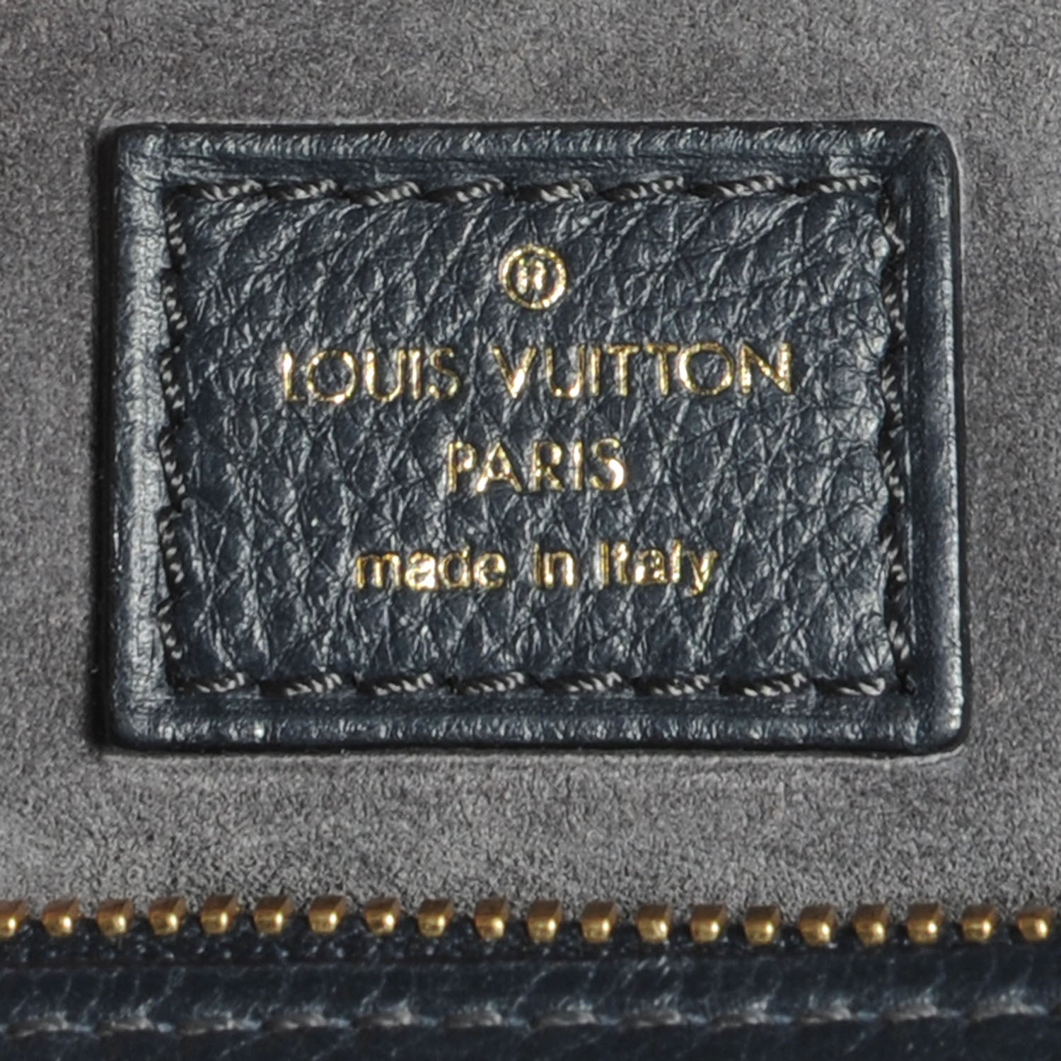 Louis Vuitton Calfskin SC Bag Cobalt 5 of 7