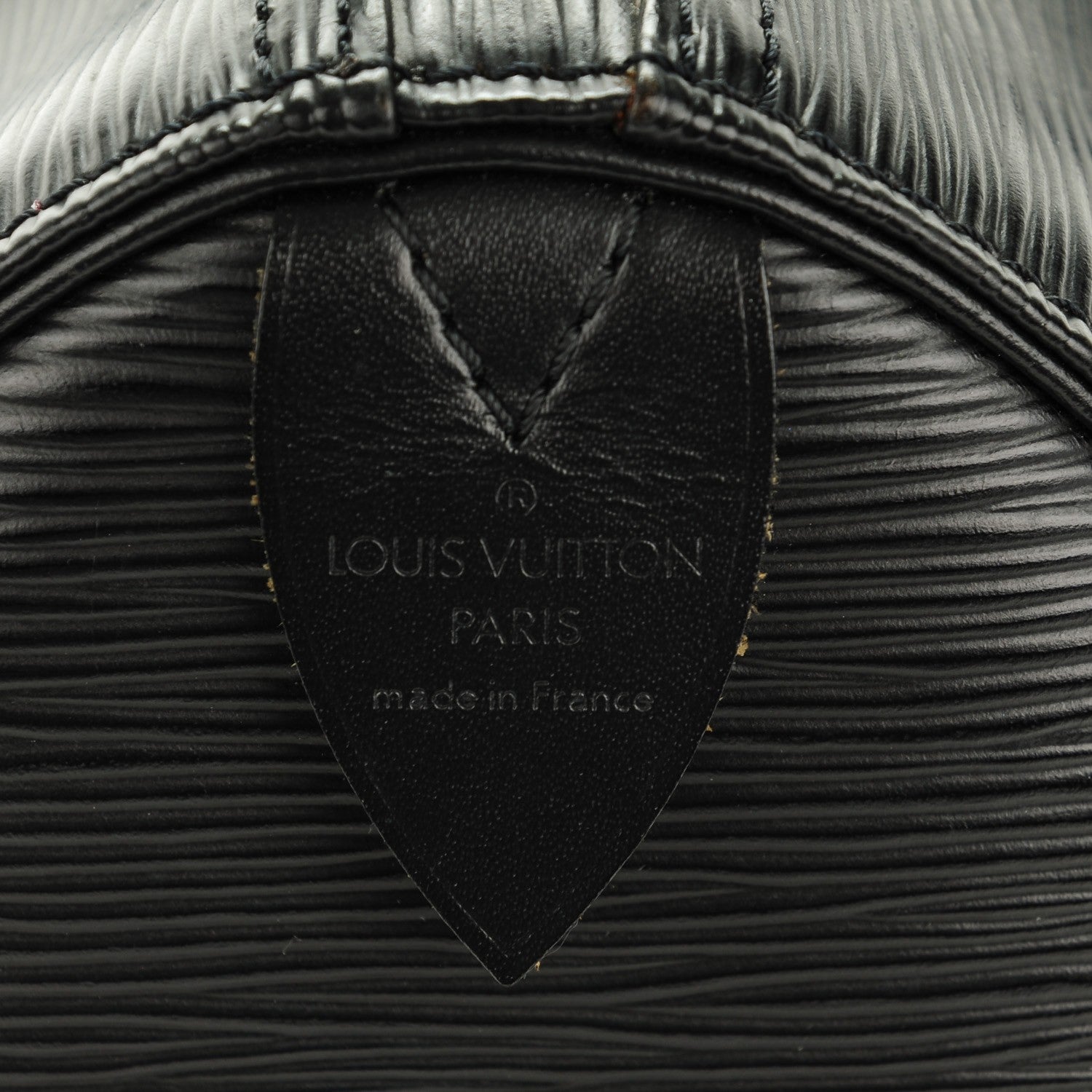 Louis Vuitton Epi Speedy 25 Black 9 of 10