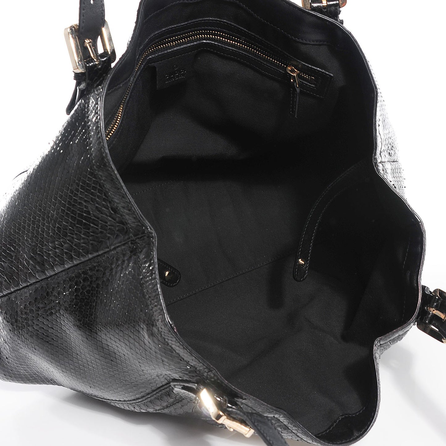 Python Medium Britt Tote Black