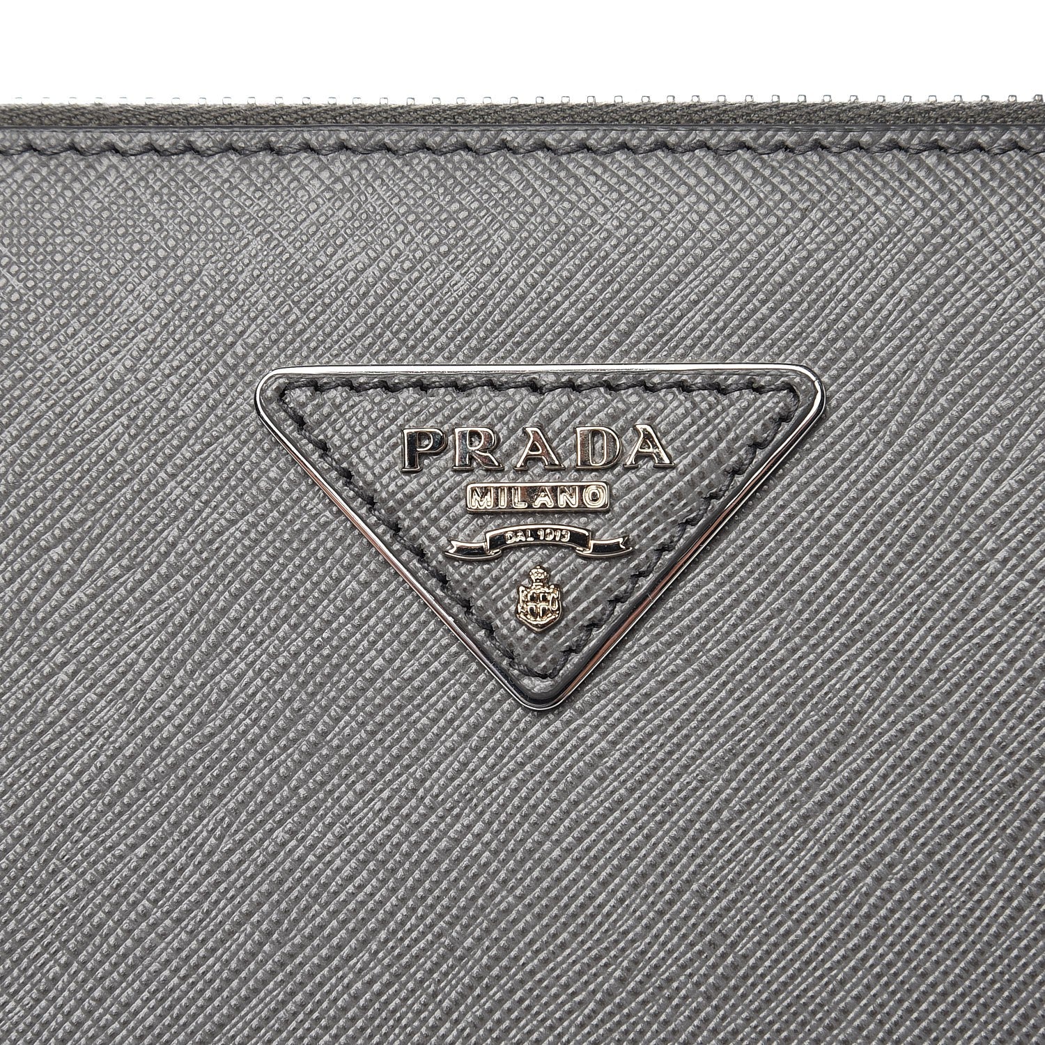 Prada Saffiano Medium Galleria Double Zip Tote Marmo 8 of 8