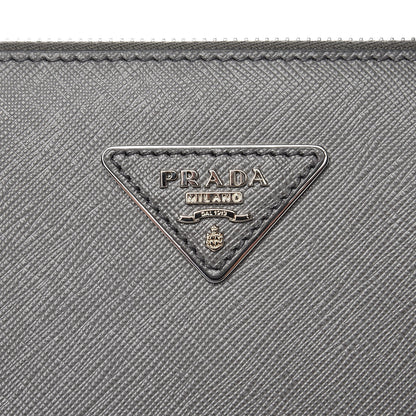 Prada Saffiano Medium Galleria Double Zip Tote Marmo 8 of 8