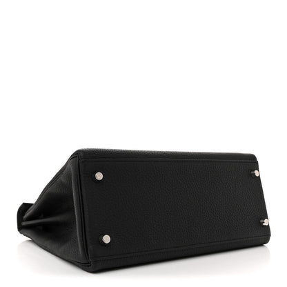 Hermes Togo Kelly Retourne 28 Black 4 of 11